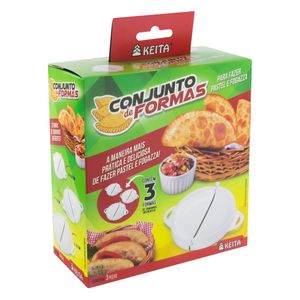 Conjunto de Forma para Pastéis Keita 3 peças