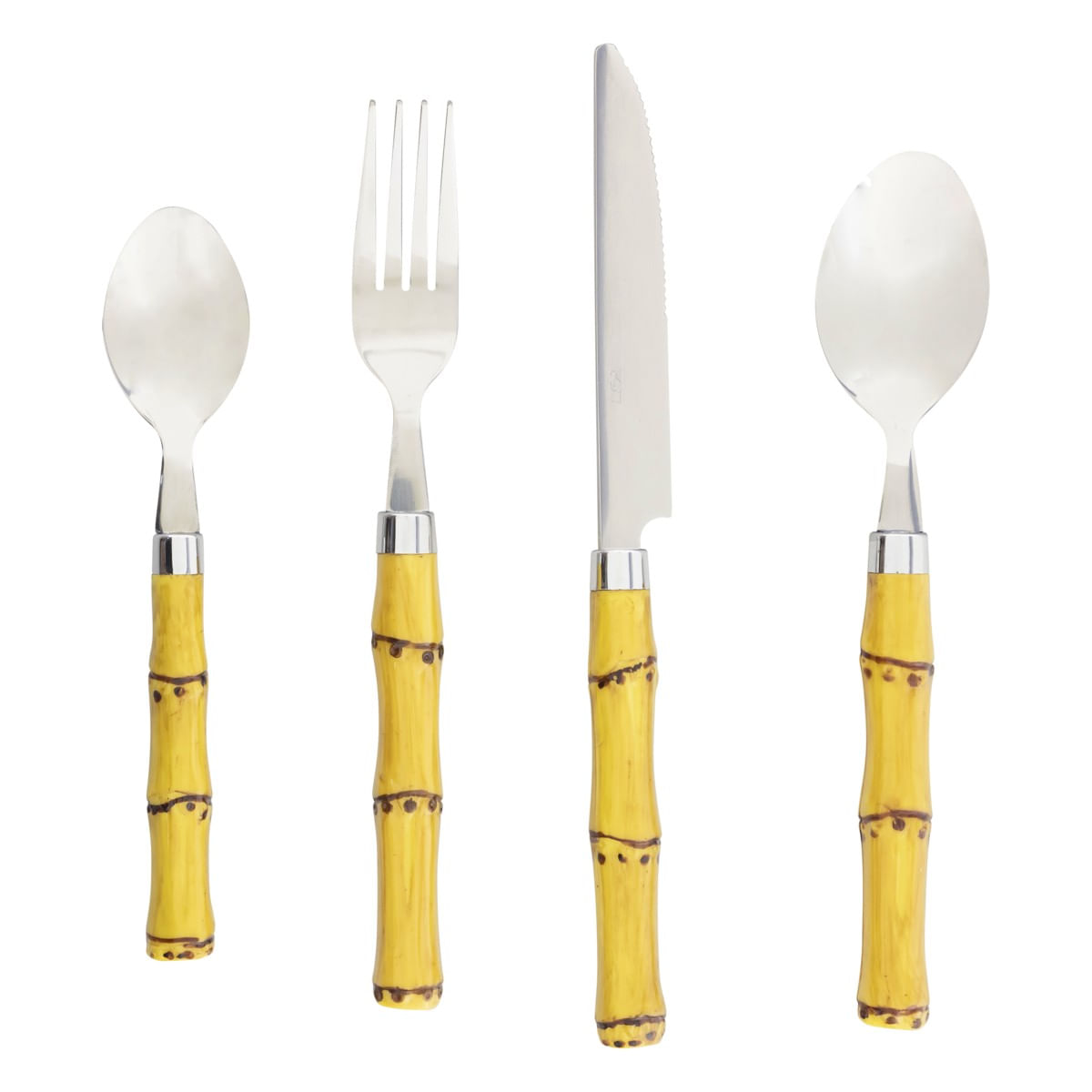 FaqueiroemInoxcomCabodeBambuLyor24pecas-108599