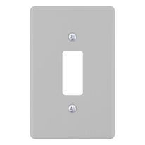 Placa Cinza com 1 Posto Mec-Tronic Clássica 4x2"