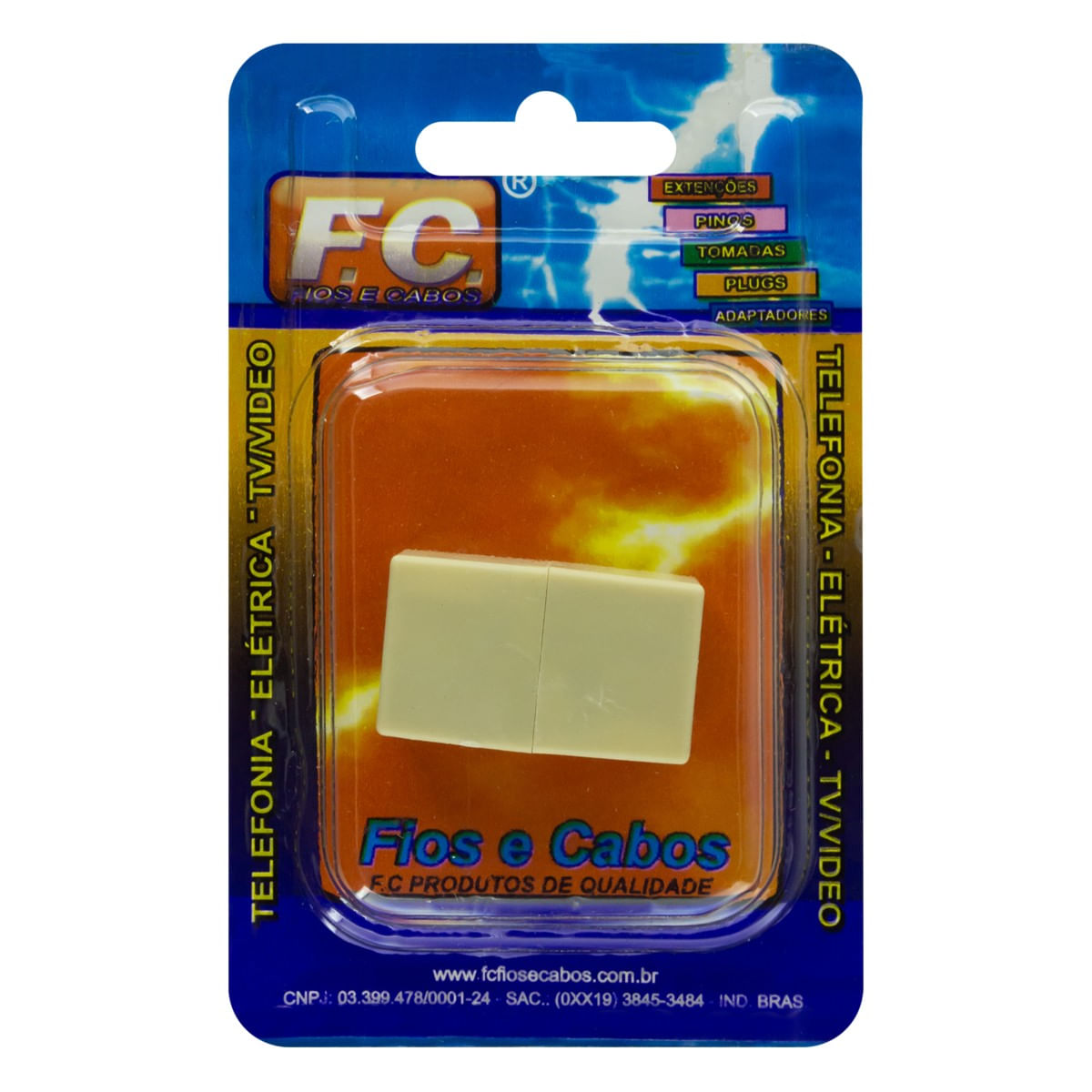 EmendaPlasticaRJ45FC-37186