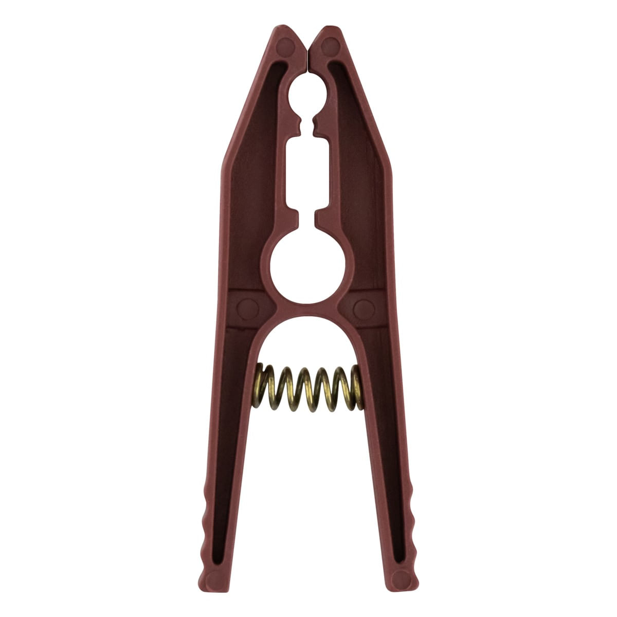 PrendedordeRoupaPlasticoVermelhoForta12unidades-40021