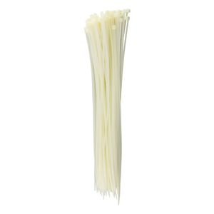 Abraçadeira de Nylon Branca Nove54 400mm x 4,8mm 100 unidades