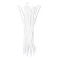 Abraçadeira de Nylon Branca Vonder 140mm x 3,6mm 20 unidades