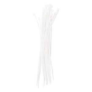 Abraçadeira de Nylon Branca Vonder 200mm x 3,6mm 20 unidades
