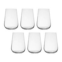Conjunto de Copos Ardea em Cristal Ecológico Bohemia 470ml 6 peças