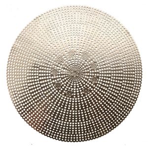 Lugar Americano PVC Macrome Dourado Tuut 41cm