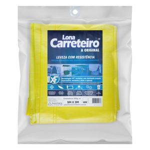 Lona Plástica Carreteiro Itap Amarela 100 Micras 5m x 3m