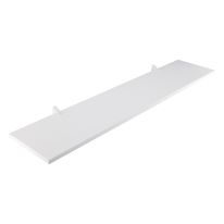 Prateleira Branca com Suporte M&R 20cm x 100cm x 1,5cm