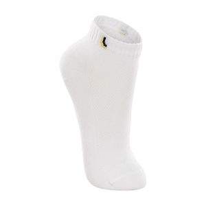 Meia Infantil Unissex Cano Curto Branca Lupo 3 pares