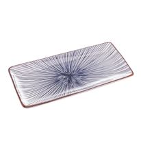 Prato de Porcelana Retangular Kogi Wolff 25cm x 12cm