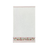 Pano de Copa Branca Döhler Morangos 45cm x 70cm