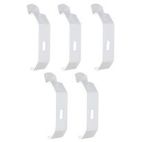 Kit Presilha de Teto para Trilho Std Duplo Branco
