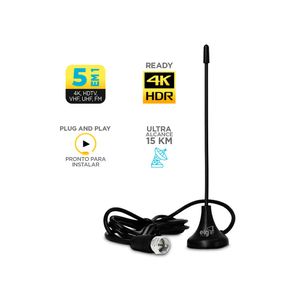 Antena Interna Digital 5 em 1 Smart View Elg