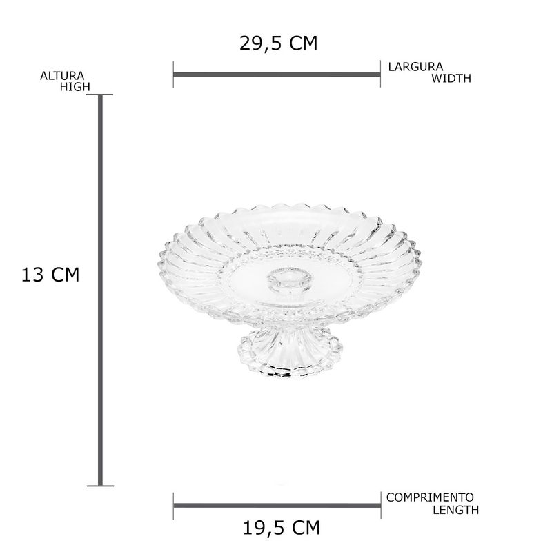 Porta-Bolo-Geneva-Cristal-Wolff-195cm-146060