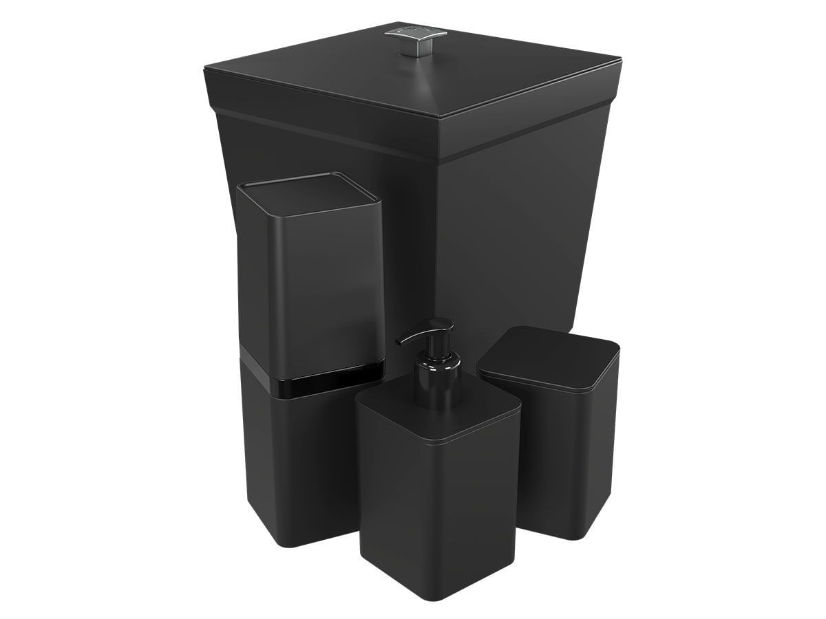 KitBanheiroStolfPreto4pecas-146761