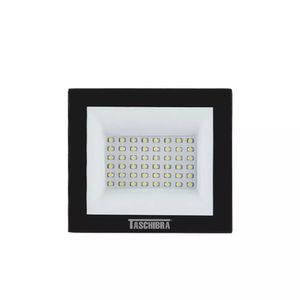 Refletor TR de Led Preto Taschibra 50W 6500K