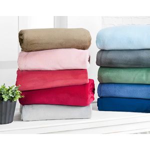 Manta Casal Fleece Lisa Andreza 180cm x 220cm  (Produto Sortido)