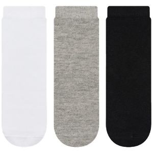Meia Infantil Masculina Básica Cia da Meia 31 a 34 3 pares