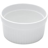 Ramequim de Porcelana Class Lyor Branco 10cm x 5cm