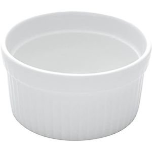 Ramequim de Porcelana Class Lyor Branco 10cm x 5cm