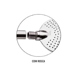 Bomba para Chimarrão com Anel Cabeça de Cavalo Taumer Inox