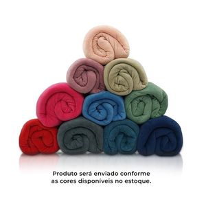 Manta Fleece Multiuso Andreza 90cm x 1,10m (Produto Sortido)