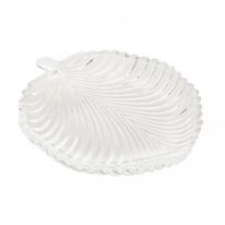 Folha Decorativa de Cristal Leaf Lyor 20,5cm x 17cm x 2,5cm
