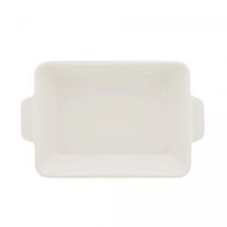 Travessa de Porcelana Lyor Basic Branca 28cm x 16,5cm