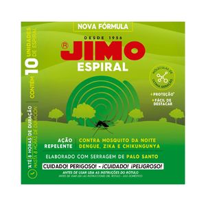 Repelente para Insetos Espiral Jimo com 10 unidades