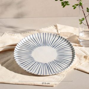 Prato Raso Bio Stoneware Elemento Porto Brasil 27cm