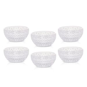 Conjunto de Bowl de Cristal Wolff Lys 11cm x 5cm 6 peças