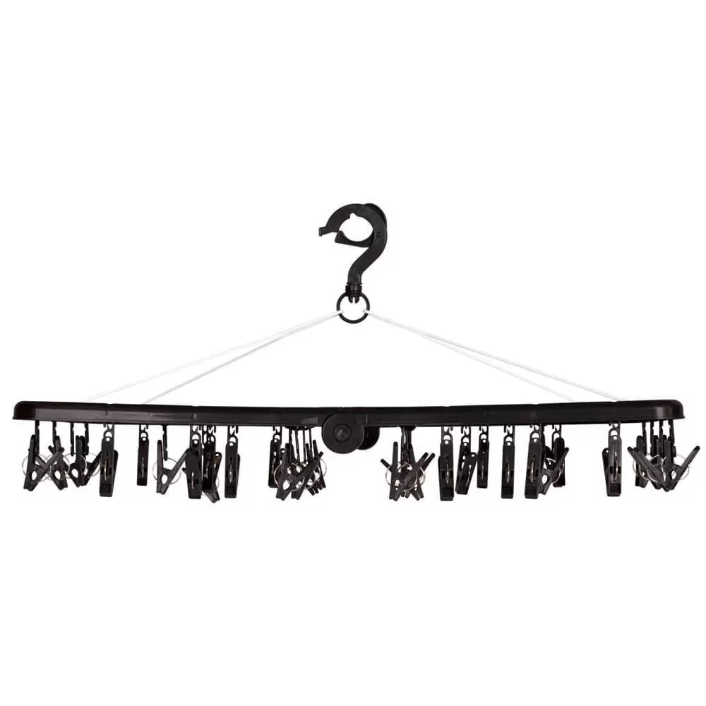 MiniVaralRetangularPretoMorcom32Prendedores-147990