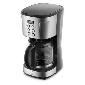 Cafeteira Elétrica Digital Programável com Timer Electrolux 38 Cafezinhos 900W 220V