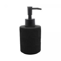 Conjunto para Banheiro de Cerâmica Wolff Leaf Preto com 2 peças