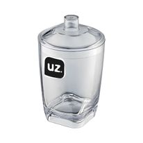 Porta Algodão Transparente Premium UZ
