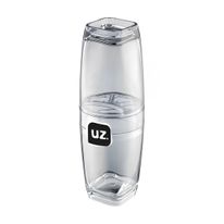 Porta Escova Dental Transparente Premium com Tampa UZ