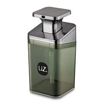 Porta Sabonete Líquido Slim Onix de Plástico UZ