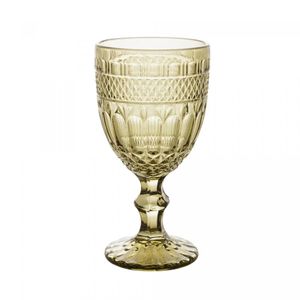 Taça de Vidro para Água Wolff Brand Verde 345ml