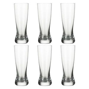 Conjunto de Copo para Cerveja em Cristal Bohemia Catarinense 220ml com 6 peças