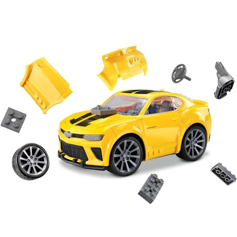 BlocosdeMontarSemLimiteCamaroAmareloRomacom35pecas-149031