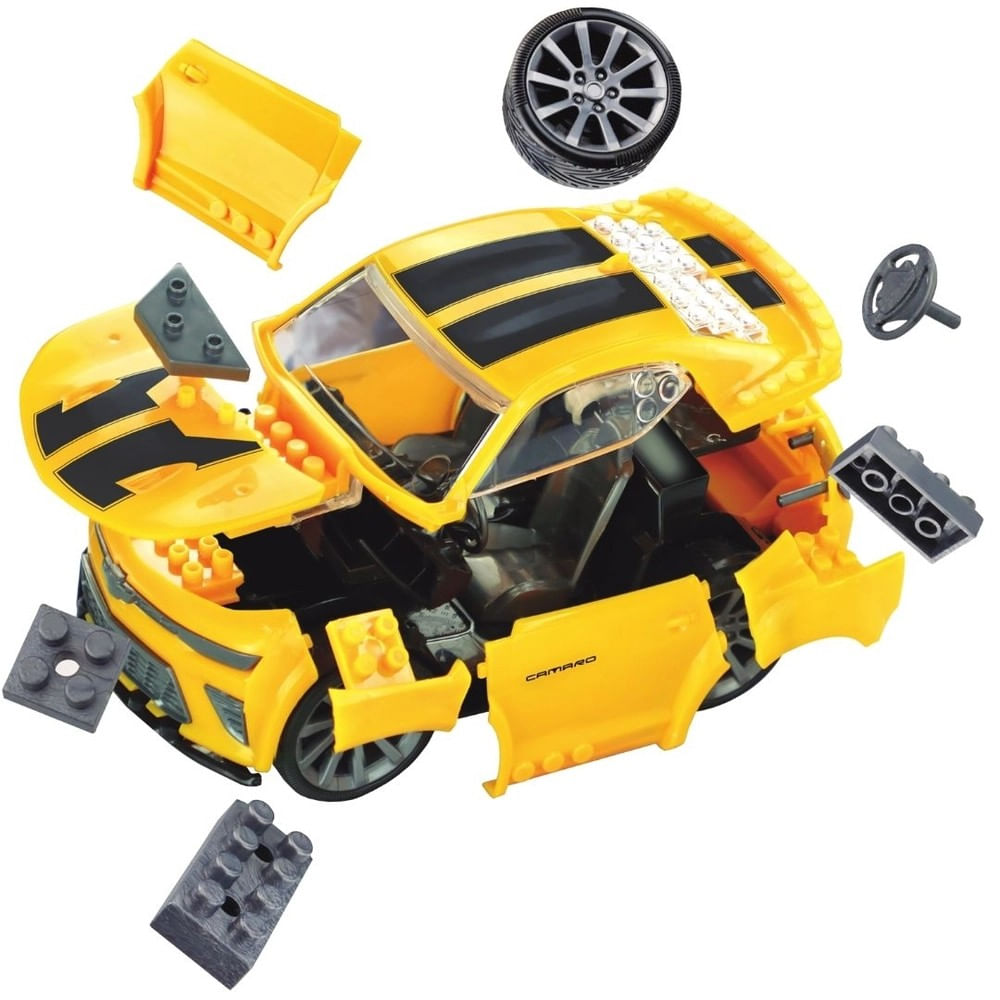 BlocosdeMontarSemLimiteCamaroAmareloRomacom35pecas-149032