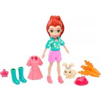 Boneca Polly com Acessórios Sortida com 9 peças Mattel
