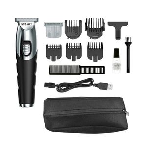 Aparador de Pelos Beard Trimmer Wahl USB com 13 peças Bivolt