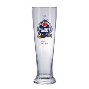 Copo de Vidro para CervRuvolo Schneider Weisse 660ml