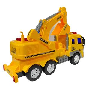 Caminhão de Friccão Mega Construtor Zippy Toys com Luz e Som