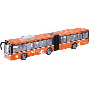 Ônibus Articulado com Friccão Zippy Toys com Luz e Som