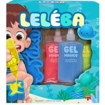 Kit Slime Leléba Gel Mágico Doce Brinquedos com 11 peças