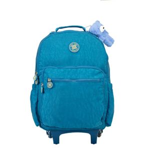 Mochila com Rodinhas Juvenil Trendy Xeryus Azul