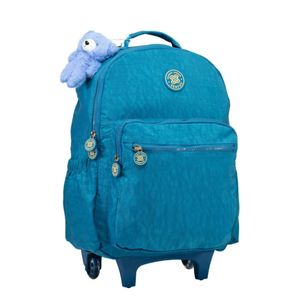 Mochila com Rodinhas Juvenil Trendy Xeryus Azul