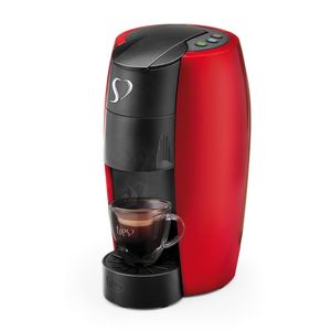 Máquina de Café Espresso Lov Vermelha 3 Corações 1250W